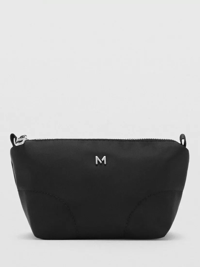 지퍼 워시 가방 블랙 Melon Zipped Wash Bag, Black 113464253 Black