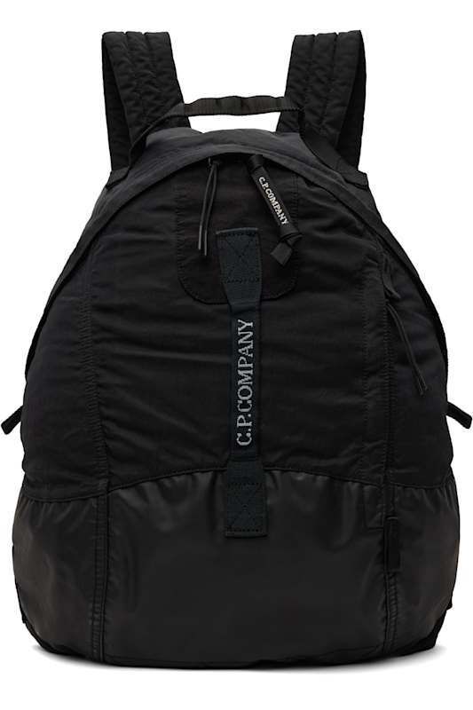블랙 나일론 백팩 Black Nylon B Rounded Backpack 16965501