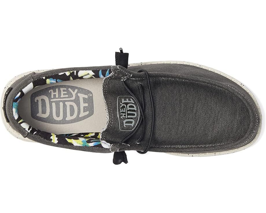 남여공용 스트래치 캔버스 슬립온 캐주얼 신발 Unisex Hey Dude Wally Stretch Canvas Slip-On Casual Shoes  98455573