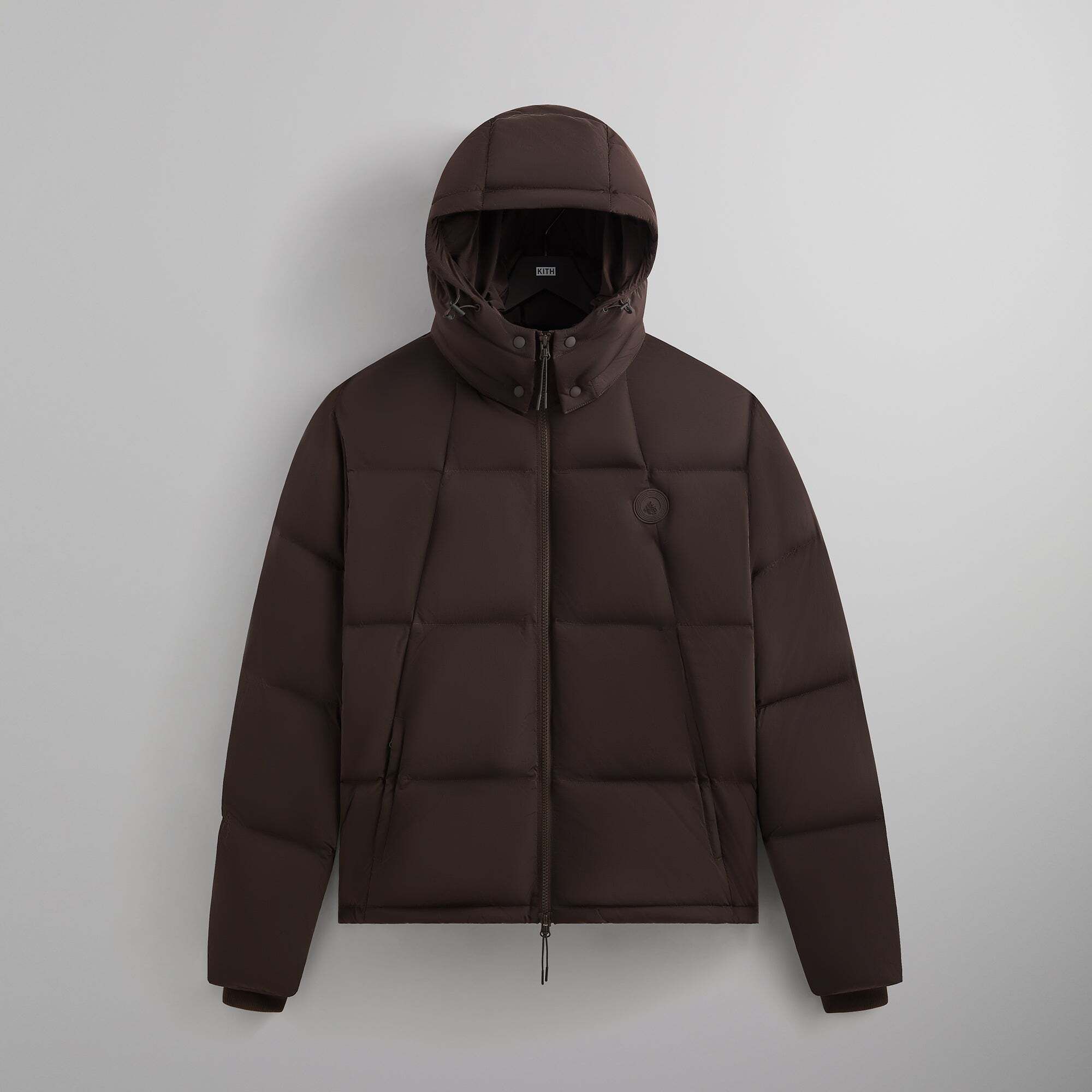 나일론 미디 푸퍼 Kith Wrinkle Nylon Midi Puffer - Incognito 8284592144512