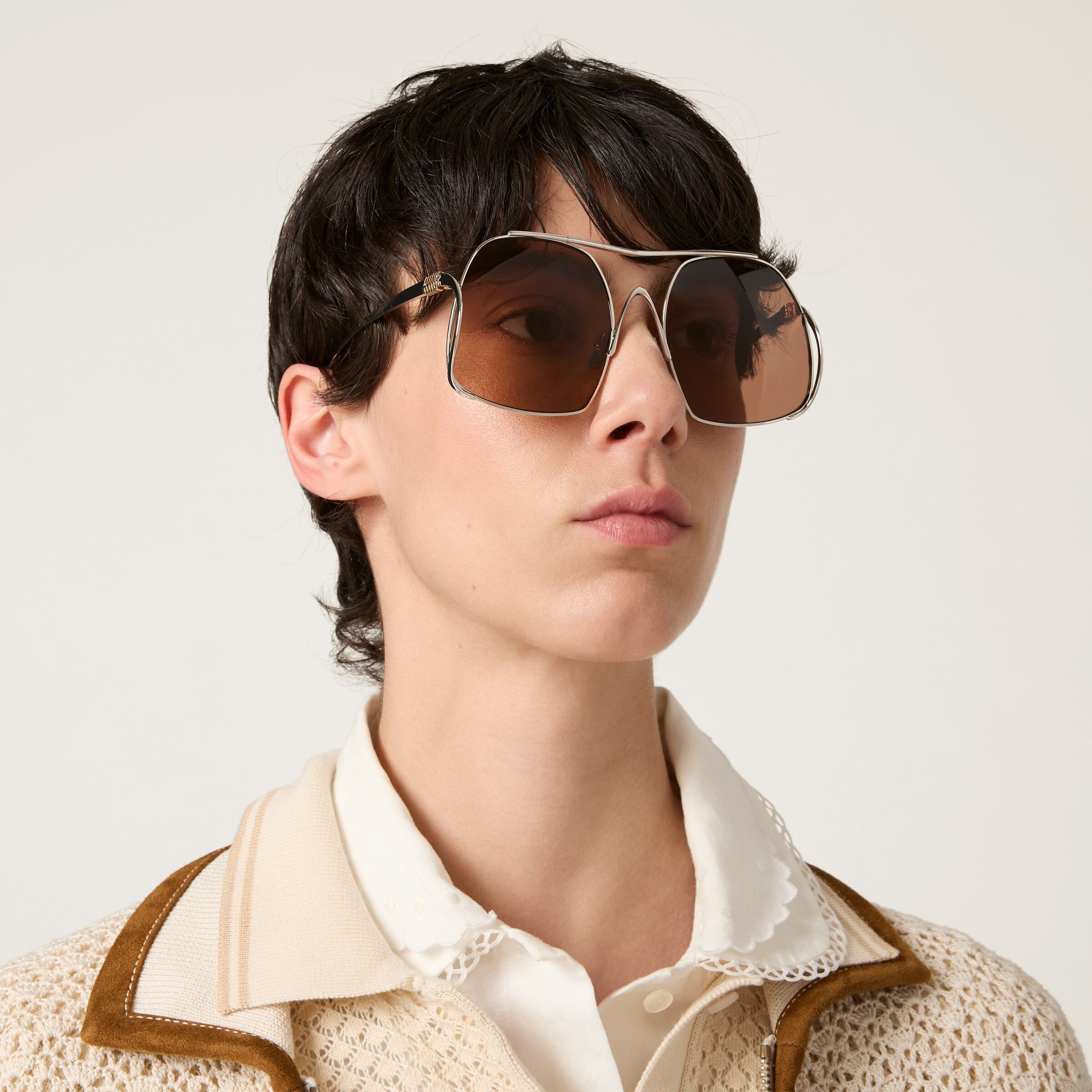 옴브레 선글라스 Miu Ombre sunglasses SMUA55 E1BC FE90Q C 057