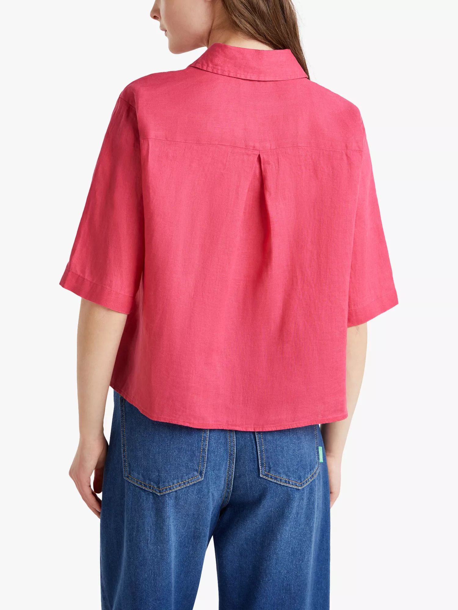 린넨 셔츠 Linen Shirt 113552263 Mid Red