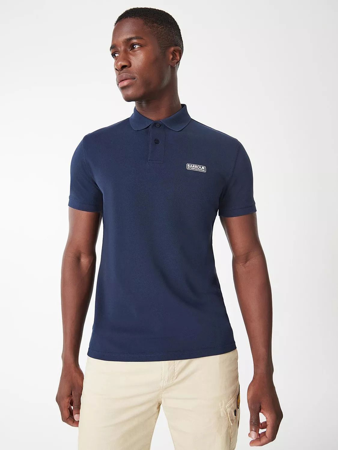 인터네셔널 에센셜 코튼 폴로 셔츠 International Essential Cotton Polo Shirt 3350256 International Navy