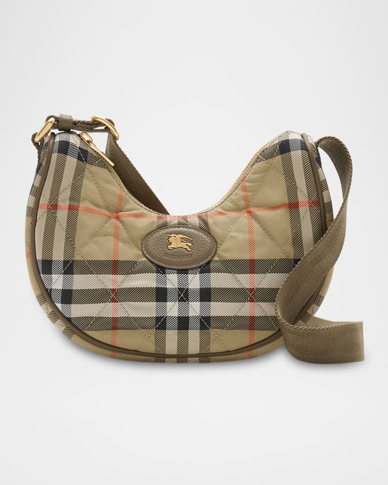 홀스슈 체크 퀼티드 크로스백 가방 Horseshoe Check Quilted Crossbody Bag prod281570131SAND