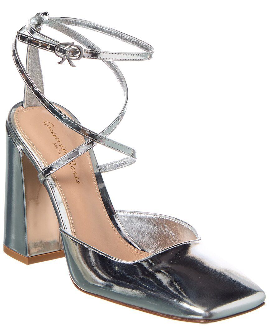 가죽 슬링백 펌프스 Gianvito Rossi Ludovica Leather Slingback Pump 1313286619