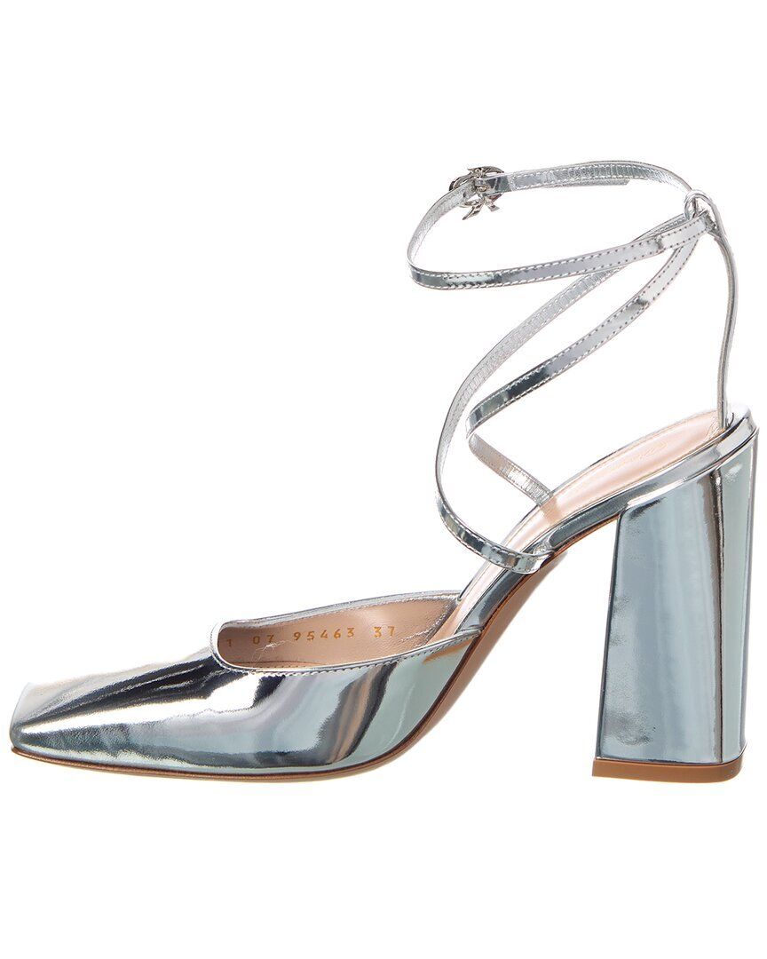 가죽 슬링백 펌프스 Gianvito Rossi Ludovica Leather Slingback Pump 1313286619