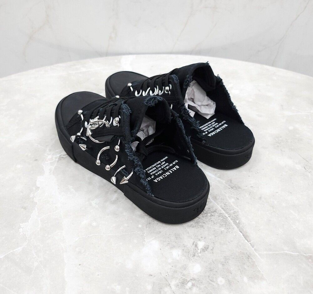 Balenciaga Piercing Paris Mule Sneakers 117043302 | eBay