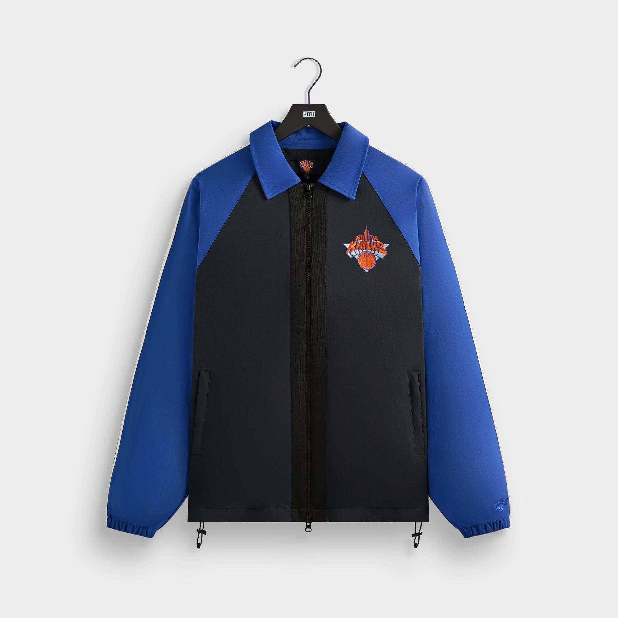 더 뉴 욕 빈티지 나일론 자켓 블랙 Kith for the New York Knicks Vintage Nylon Jacket - Black 8284662136960