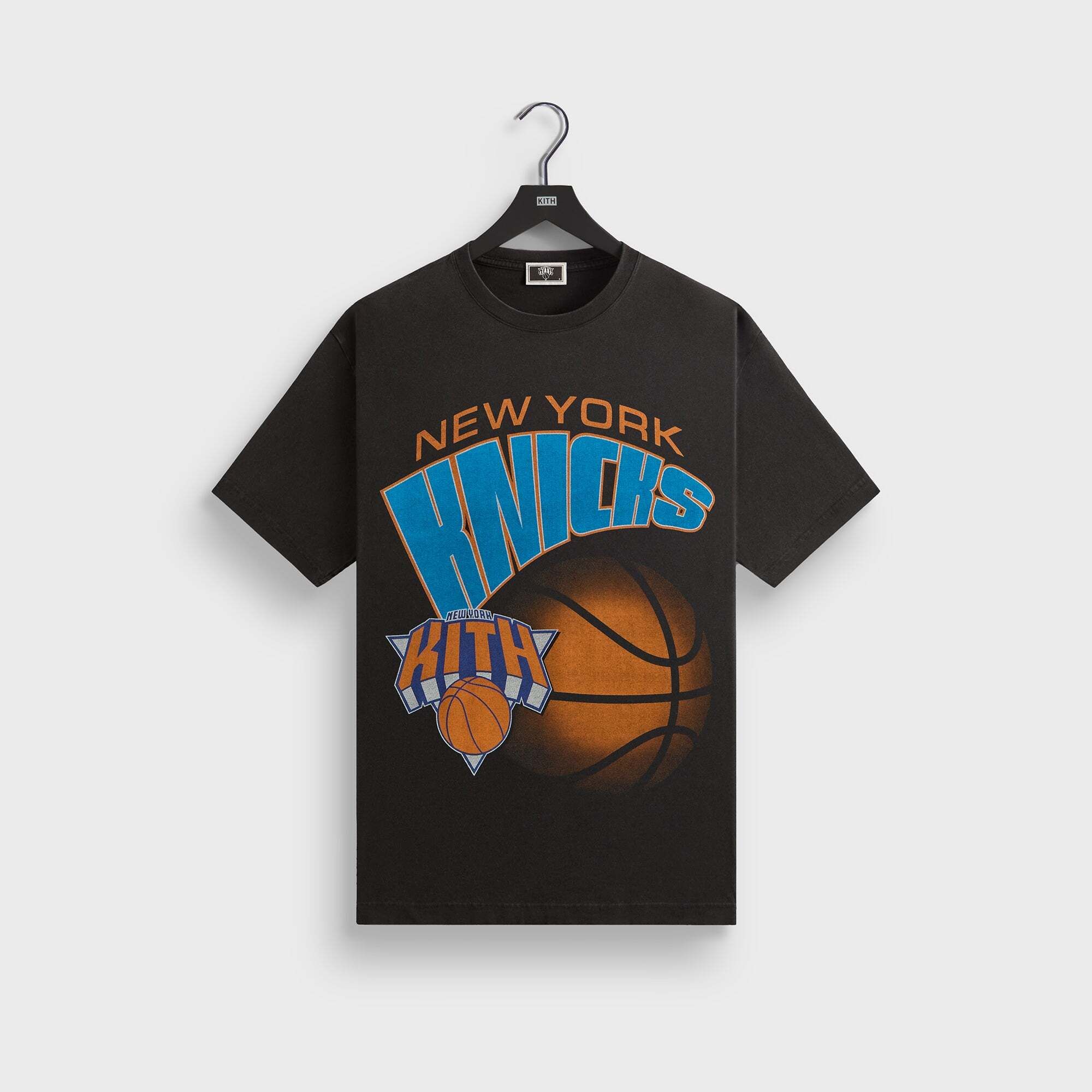 더 뉴 욕 포레버 빈티지 티셔츠 블랙 Kith for the New York Knicks Forever Vintage Tee - Black 8284666560640