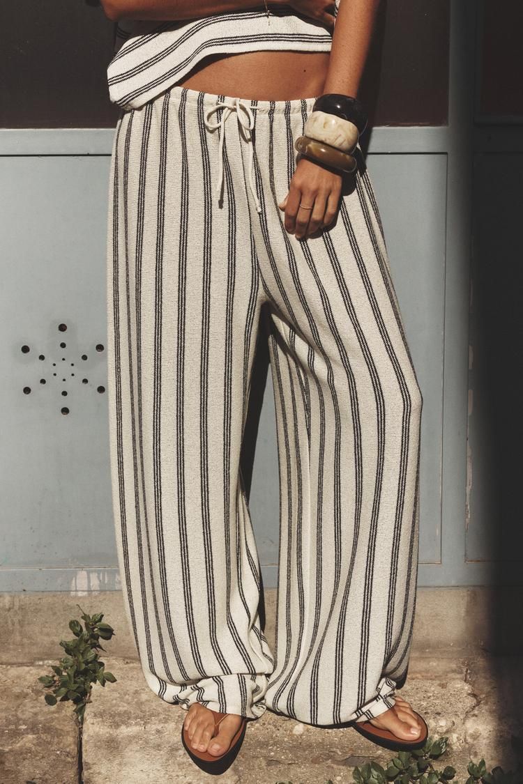 스트레이트 바지 RUSTIC STRAIGHT-LEG TROUSERS 426895031