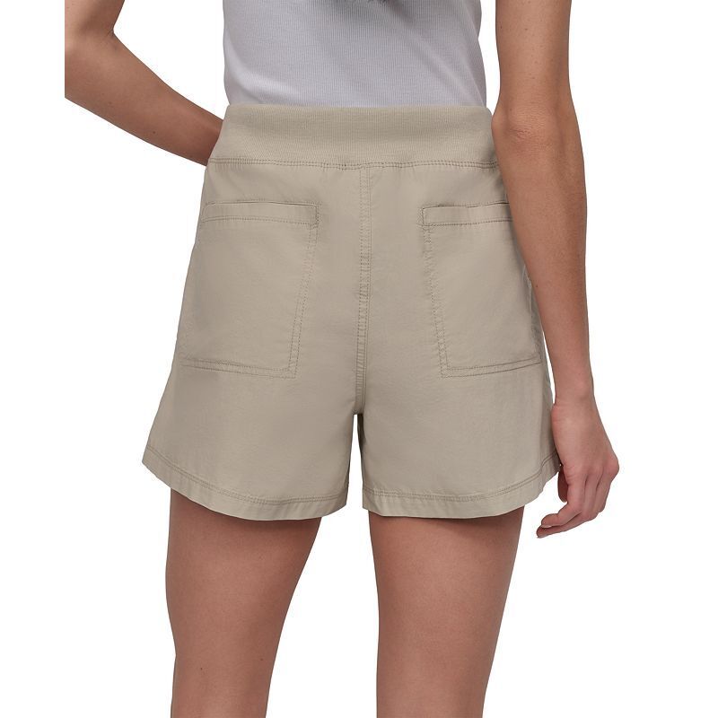 여성 코튼 트윌 카고 바지 Women's Cotton Twill Rib-Waistband Cargo Shorts 20649496 Pebble