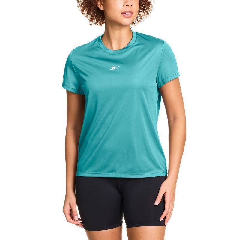 여성 퍼포먼스 테크 반팔 티셔츠 Women's ID Performance Tech Short-Sleeve T-Shirt 19574120 Ai Aqua