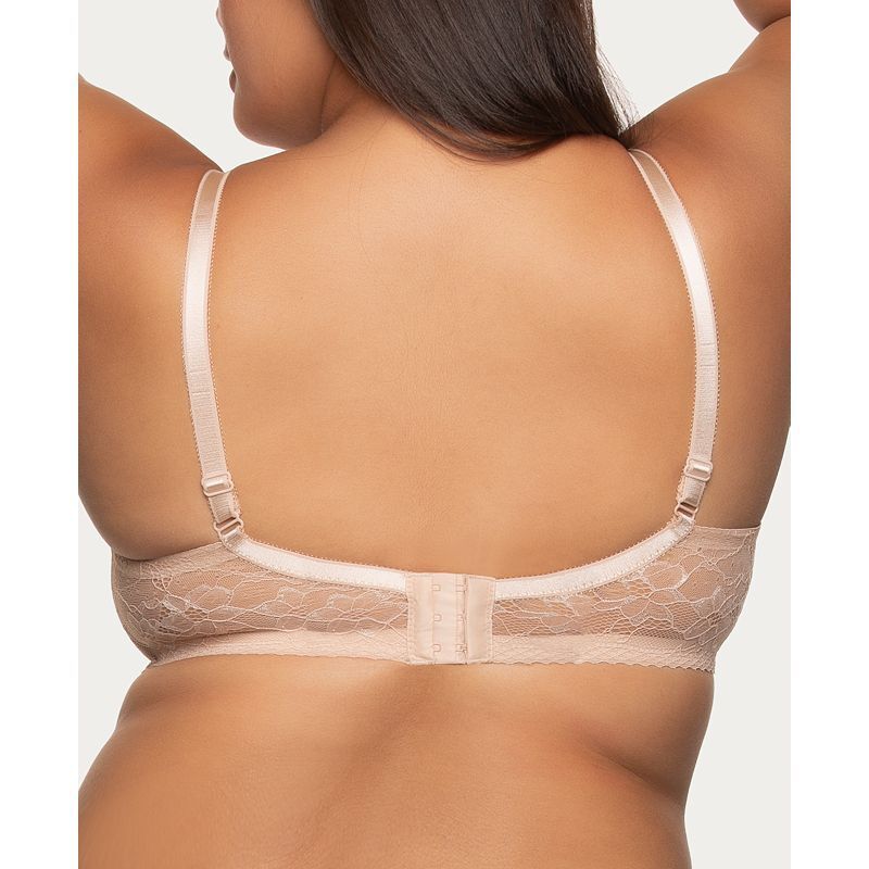 여성 풀 레이스 브라 Women's Full Figure Lace Underwire Bra J5537 22356707 Warm Nude