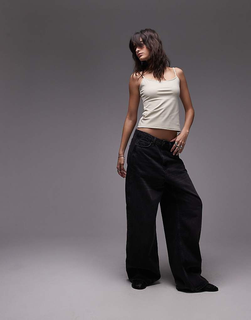 에크루 Camisole-Oberteil aus Polyamid in Ecru 208583532Ecru