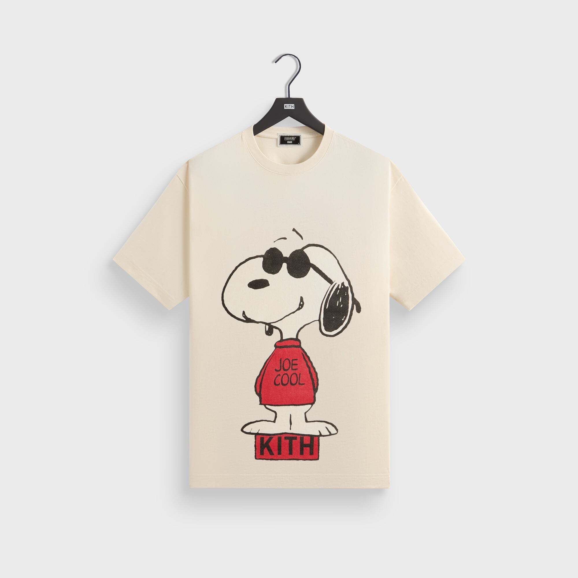 빈티지 티셔츠 Kith for Peanuts Joe Cool Vintage Tee - Sandrift 8285149266048