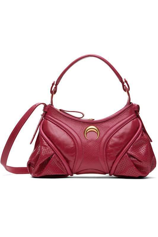 핑크 글로시 가죽 미니 가방 Pink Glossy Leather Futura Mini Bag 17151371