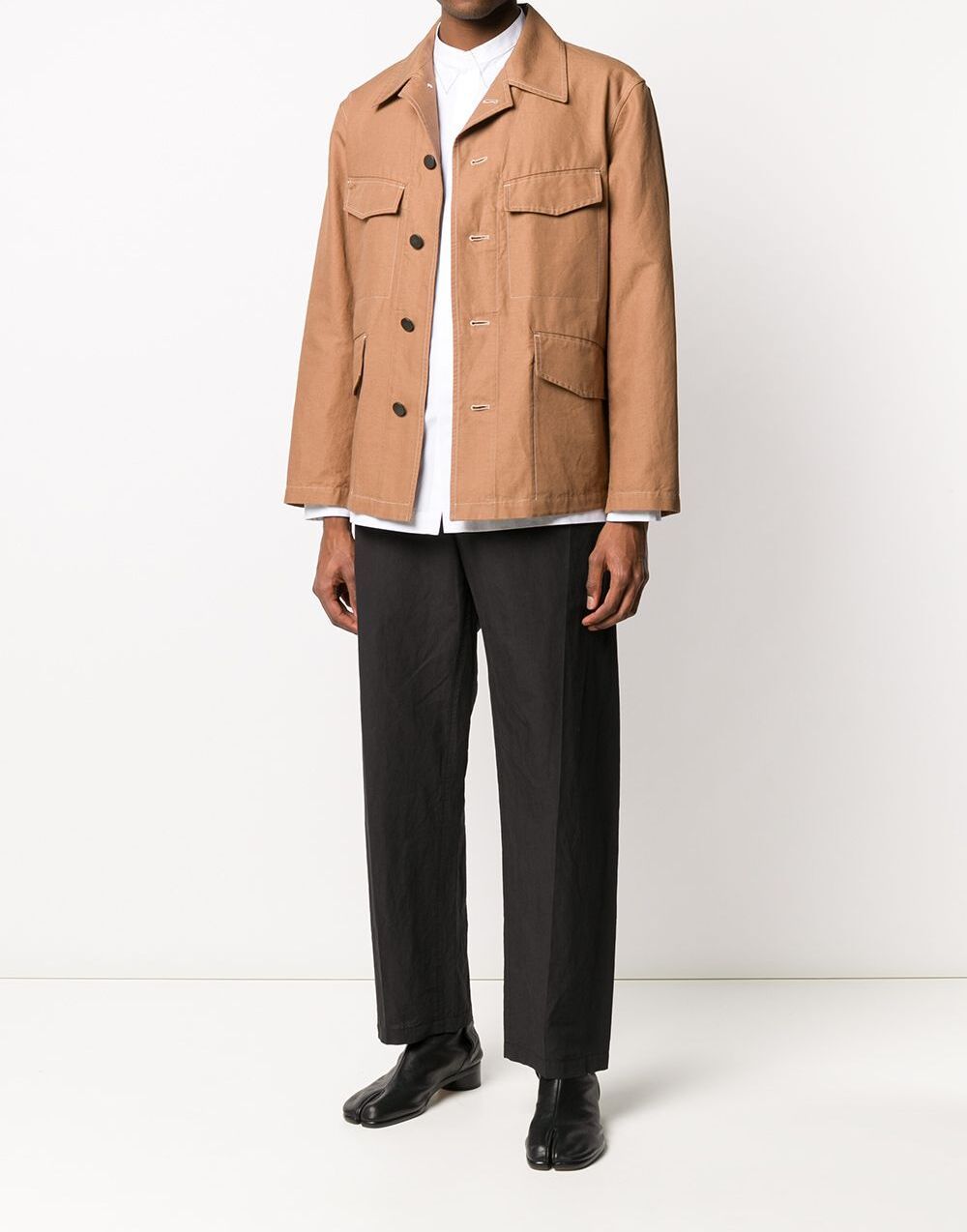 플리츠 드로우스트링 PLEATED DRAWSTRING 팬츠 블랙 M 201 PA146 LF423 999