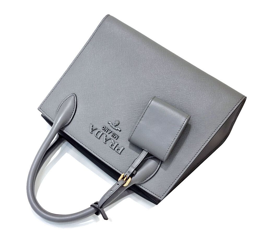 Prada Monochrome Tote Shoulder Bag 1BA156 7302718483