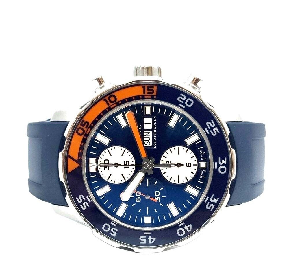 아이더블유씨(IWC) | 중고 아쿠아타이머 크로노 스틸 시계 IW376704 7393601235 | 트렌비