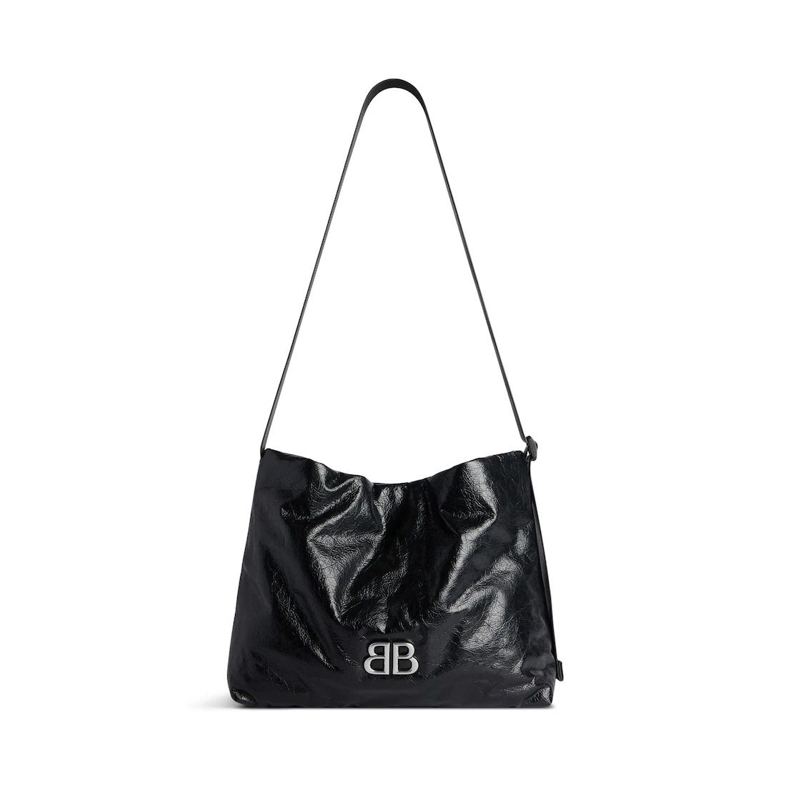 남성 모나코 호보백 가방 스몰 블랙 Men's Monaco East-west Hobo Bag Small in Black 8041502ABAL1000