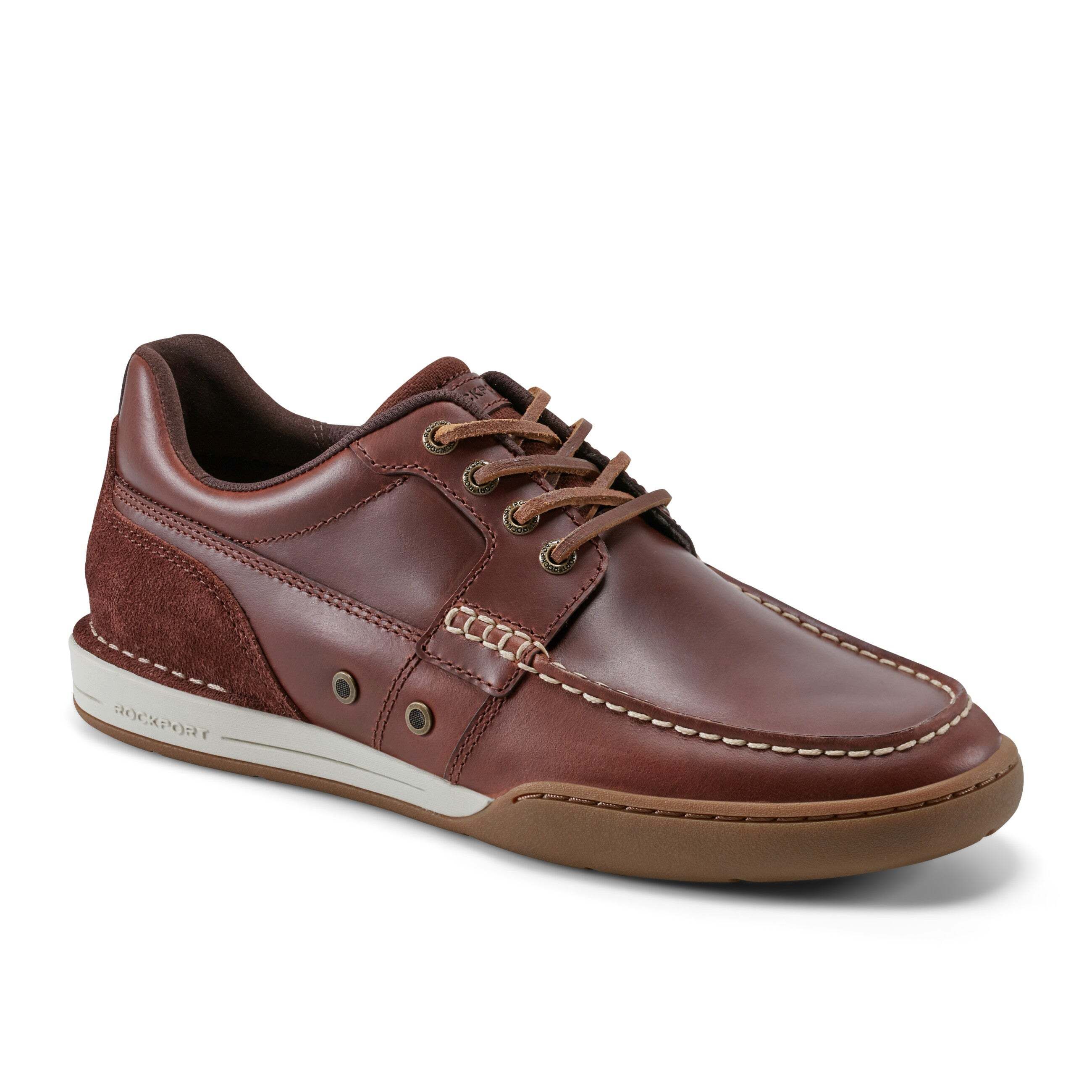 남성 라운드 캐주얼 플랫 보트 슈즈 Men's Wentworth Round Toe Casual Flat Boat Shoe 198096386648