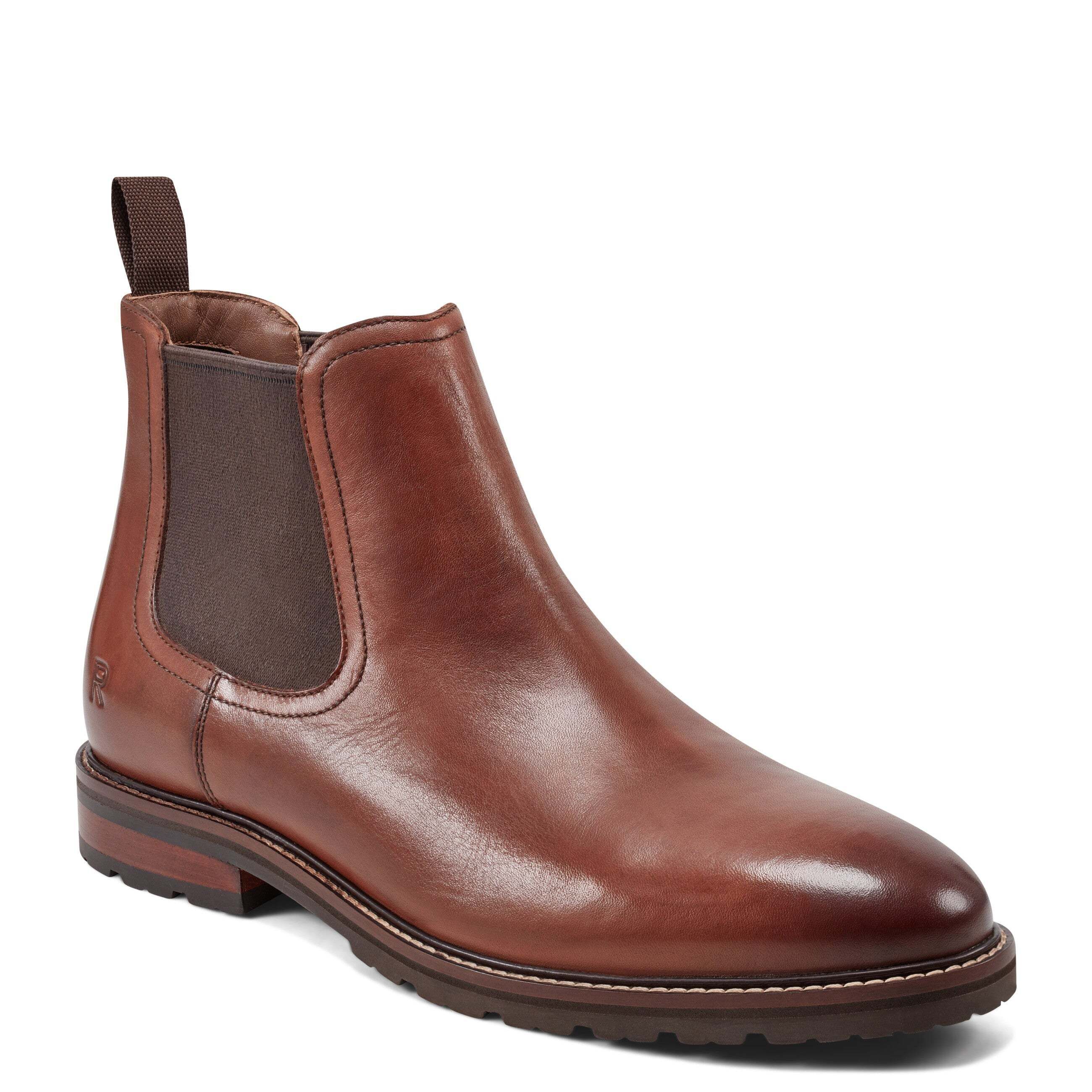 남성 슬립온 아몬드 부츠 Men's Cassius Slip-on Almond Toe Boots 198096153707