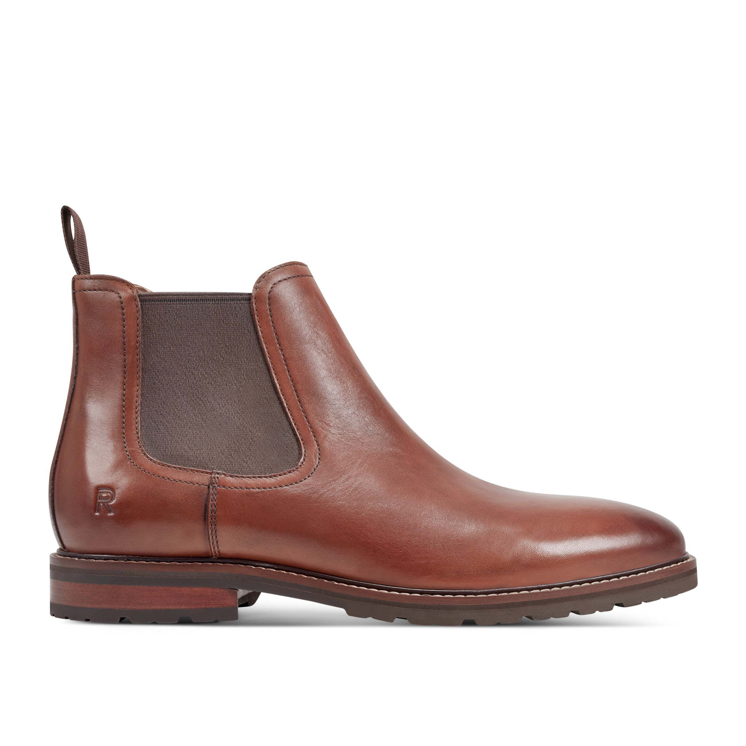 남성 슬립온 아몬드 부츠 Men's Cassius Slip-on Almond Toe Boots 198096153707