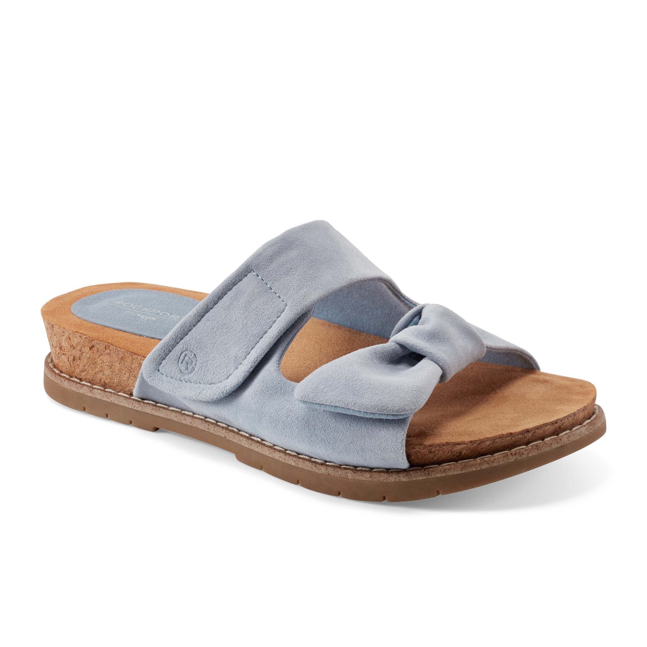 여성 슬립온 오픈 플랫 캐주얼 샌들 Women's Zova Slip-on Open Toe Flat Casual Sandals 198096317444