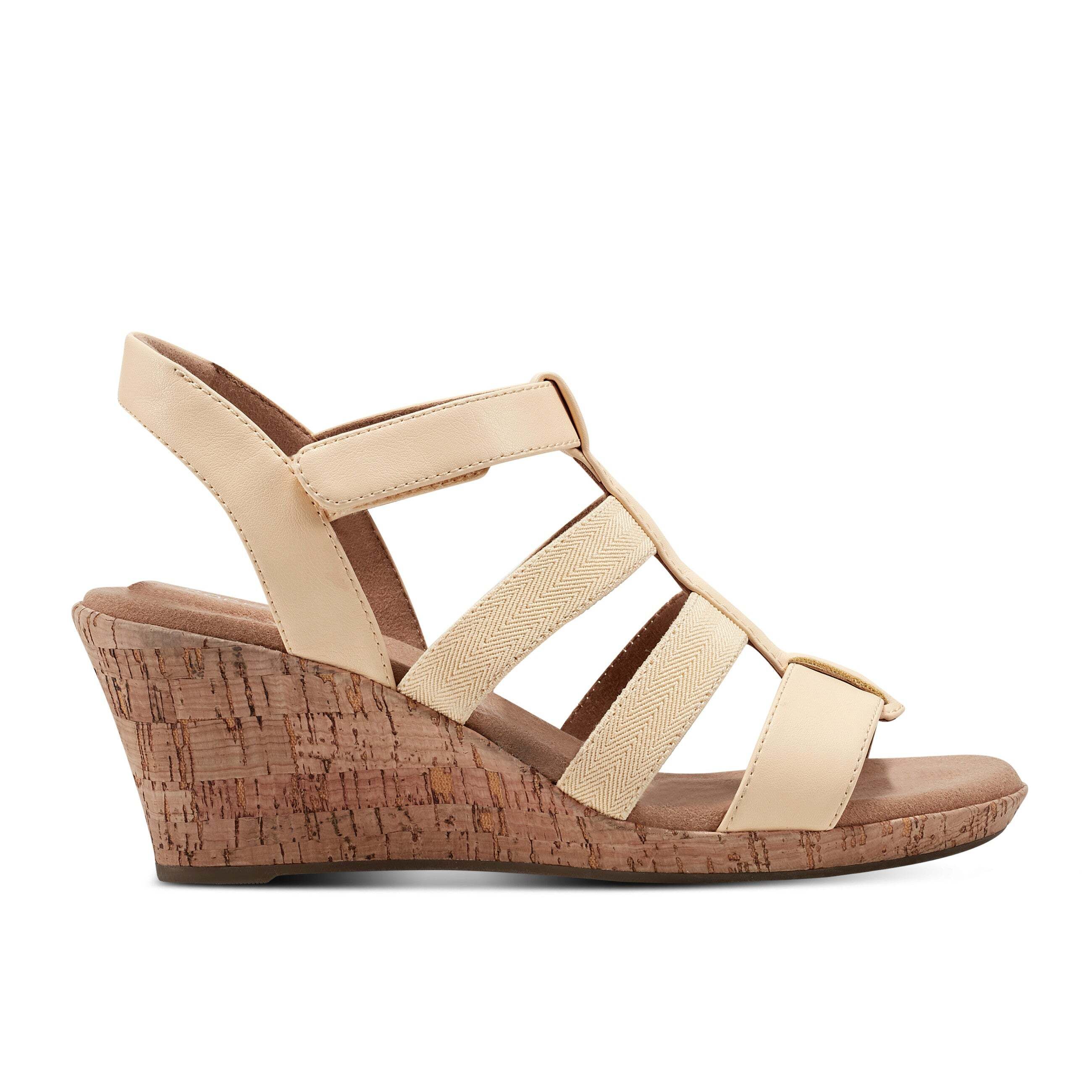 여성 샌들 Women's Blanca Elastic T-Bar Sandal 198096031234