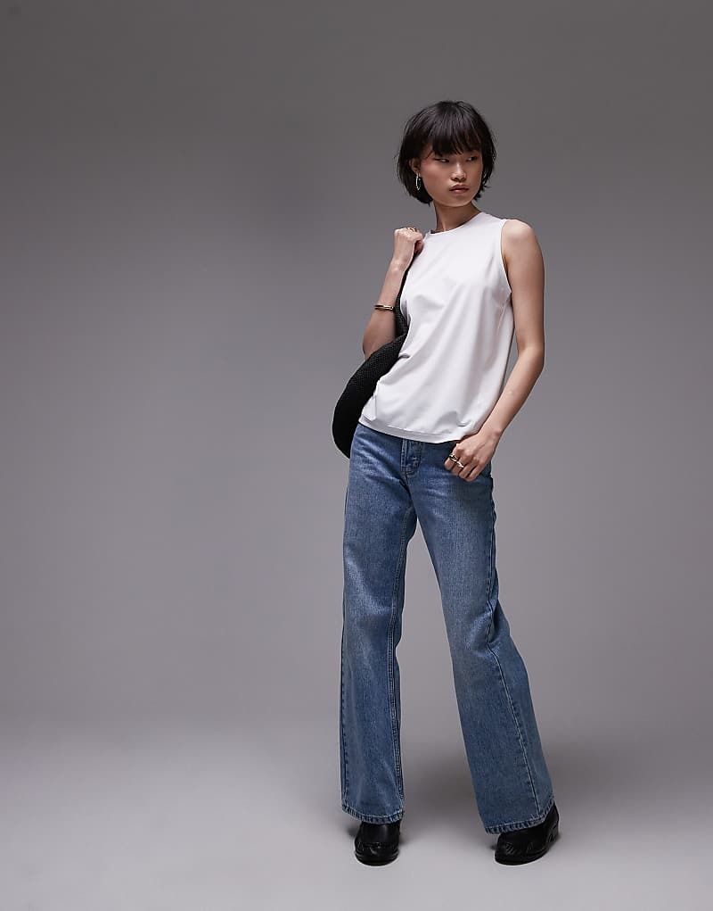 화이트 ARKET   Superweiches Tanktop in Weiß 208239284WEISS