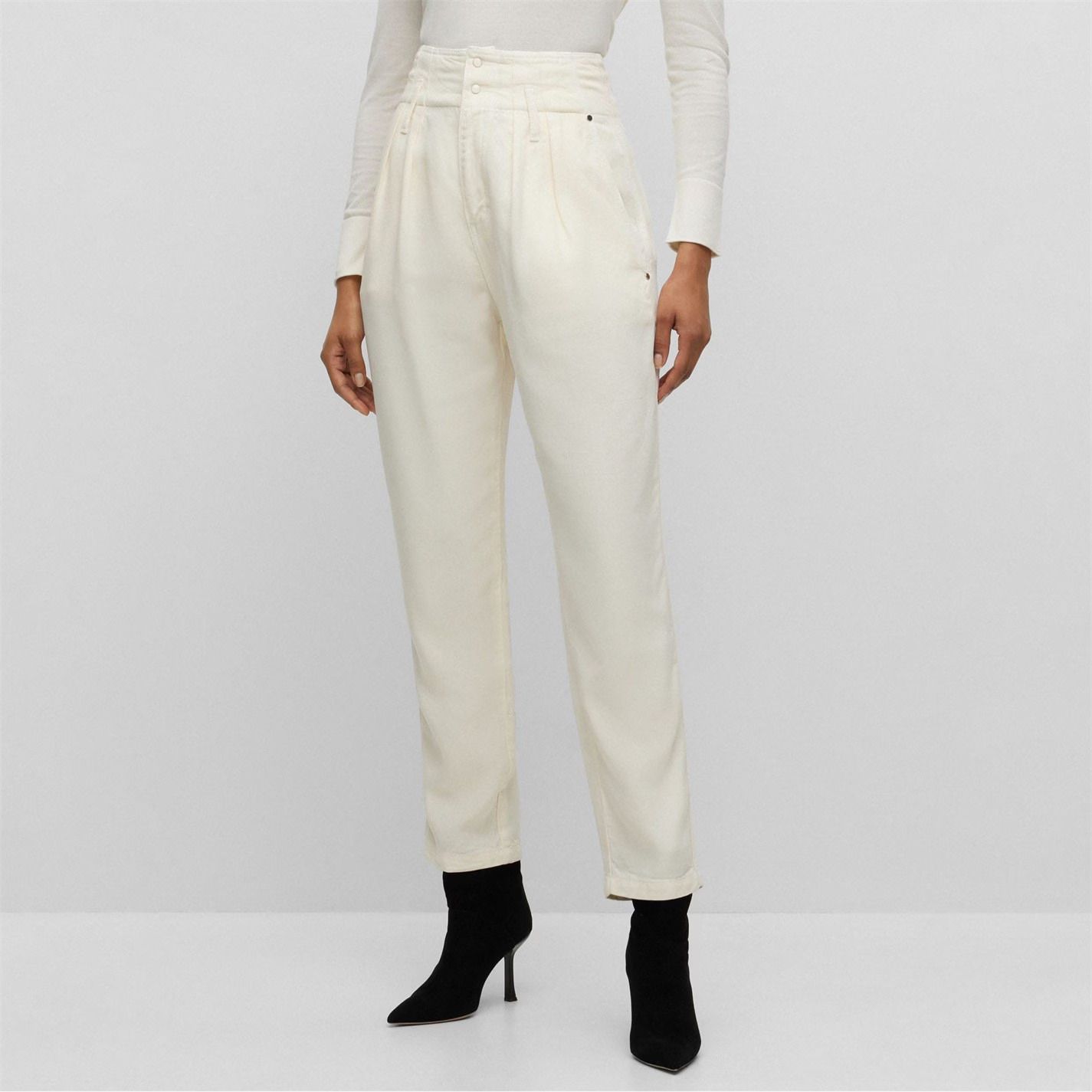 바지 C Tecla1-D Trousers 311508 White