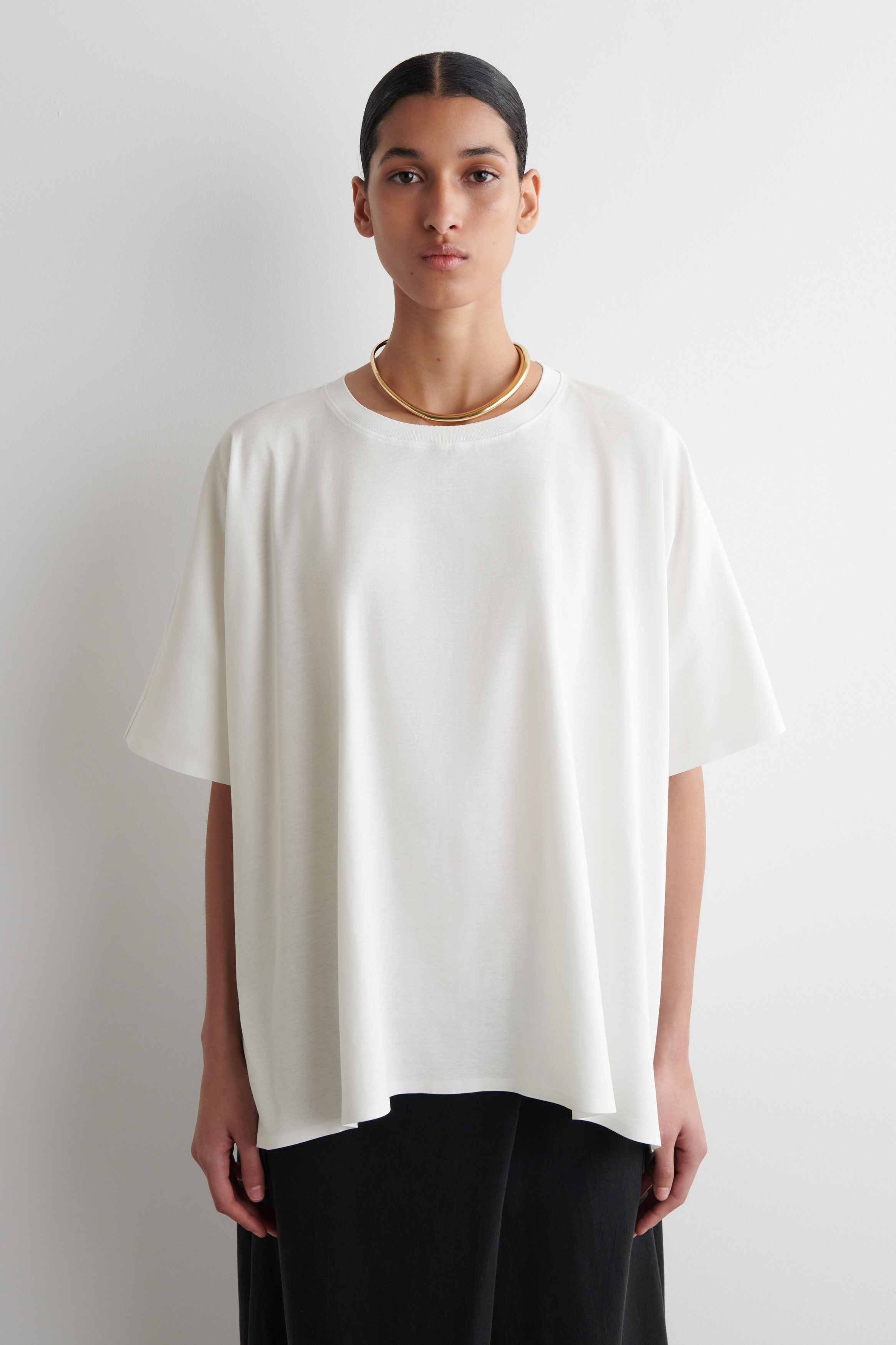 오버사이즈 티셔츠 OVERSIZED BATWING-SLEEVE T-SHIRT 1293842002