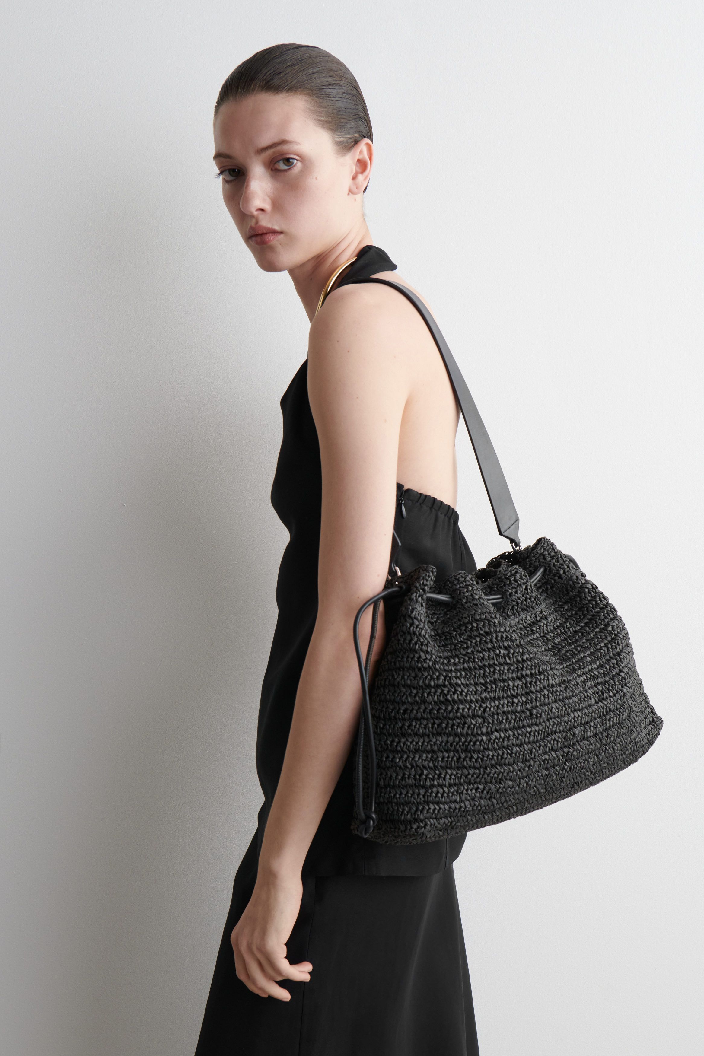 클러치 가방 스트로 CAVATELLI CLUTCH BAG - STRAW 1272845002