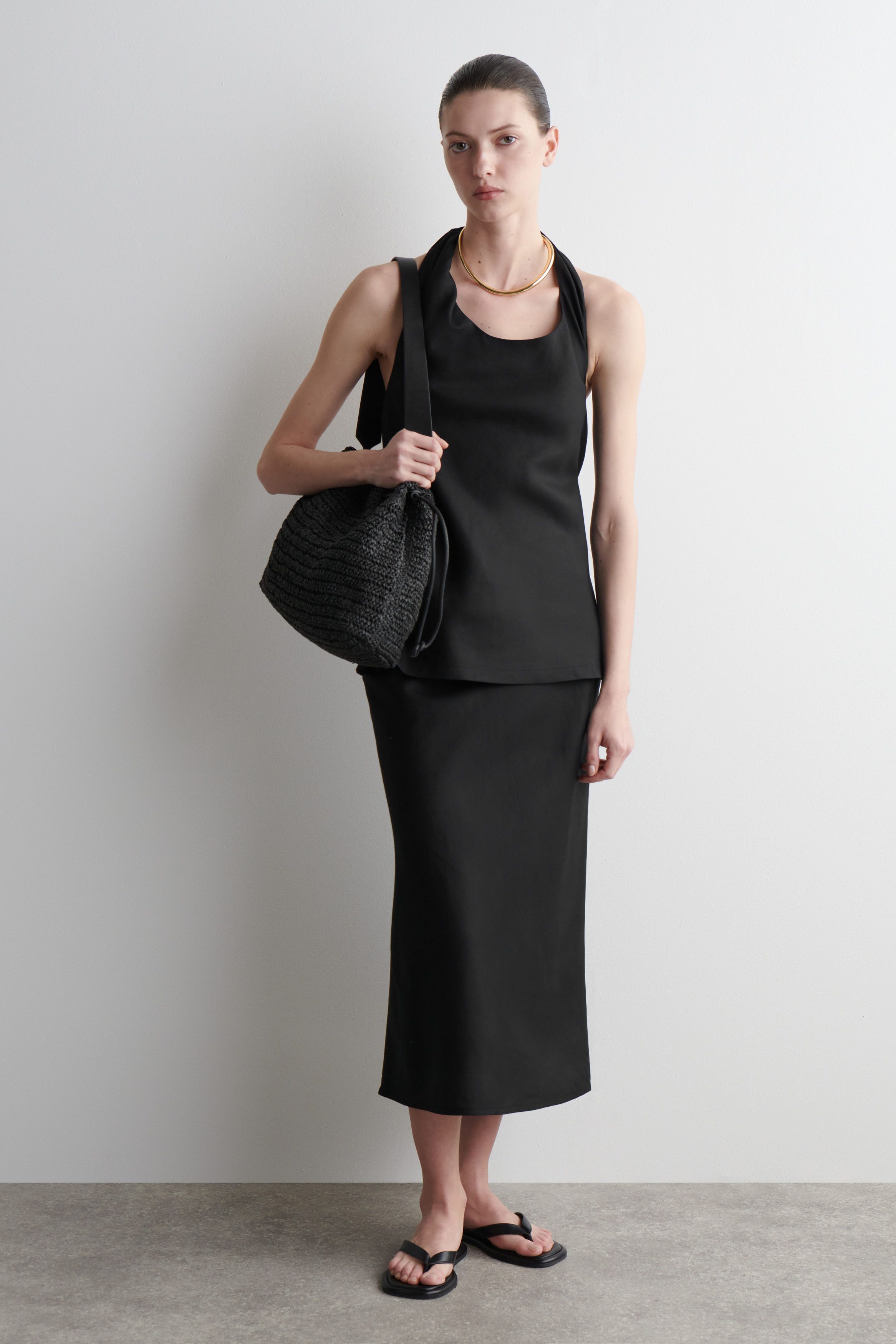 클러치 가방 스트로 CAVATELLI CLUTCH BAG - STRAW 1272845002