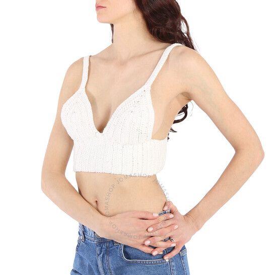 시스템(SYSTEM) | 여성 오프 화이트 탑 System Ladies Off White Crochet Top SY2C3KTOT03W | 트렌비