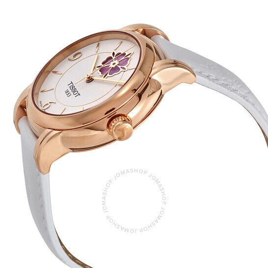레이디 하트 오토매틱 화이트 다이얼 여성 시계 Tissot Lady Heart Automatic White Dial Ladies Watch T050.207.37.017.05 T050.207.37.017.05
