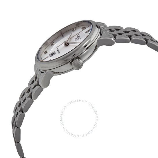 프리미엄 오토매틱 다이아몬드 화이트 다이얼 여성 시계 Tissot Carson Premium Automatic Diamond White Dial Ladies Watch T122.207.11.036.00 T122.207.11.036.00