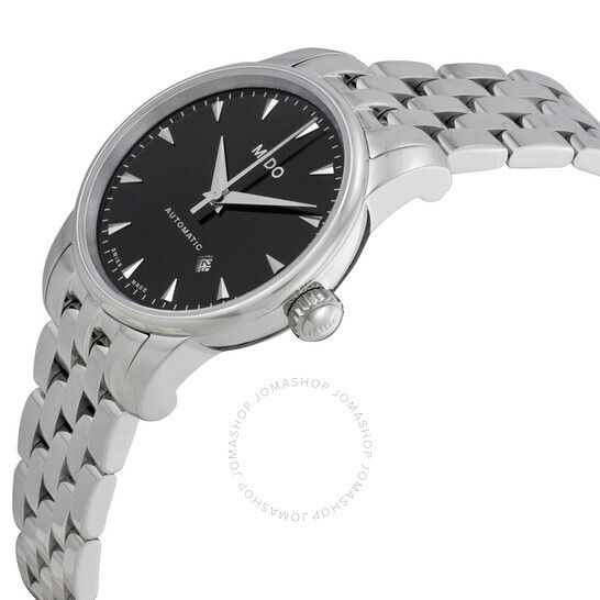 오토매틱 블랙 다이얼 여성 시계 Mido Baroncelli Jubilee Automatic Black Dial Ladies Watch M76004181 M76004181