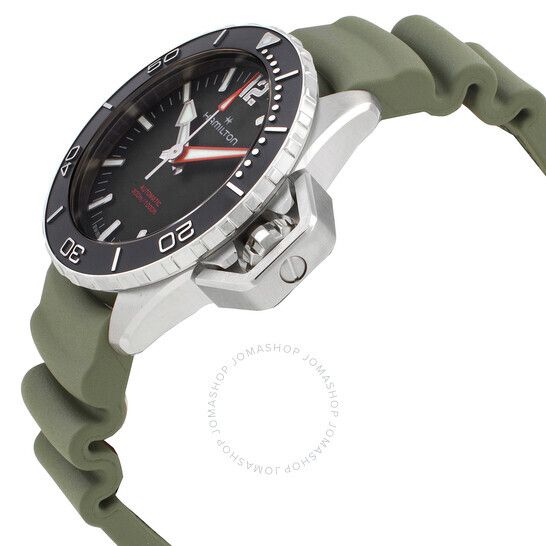 오토매틱 블랙 다이얼 시계 Hamilton Automatic Black Dial Watch H77455331 H77455331