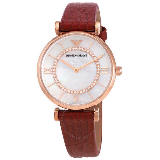 엠페리오 쿼츠 여성 시계 Emporio Armani Gianni T-Bar Quartz Ladies Watch AR11322 AR11322