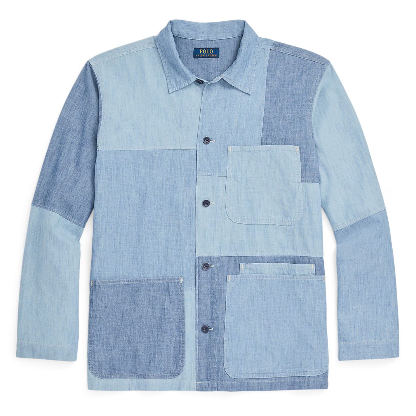 패치워크 셔츠 Patchwork Shirt 990486 Indigo