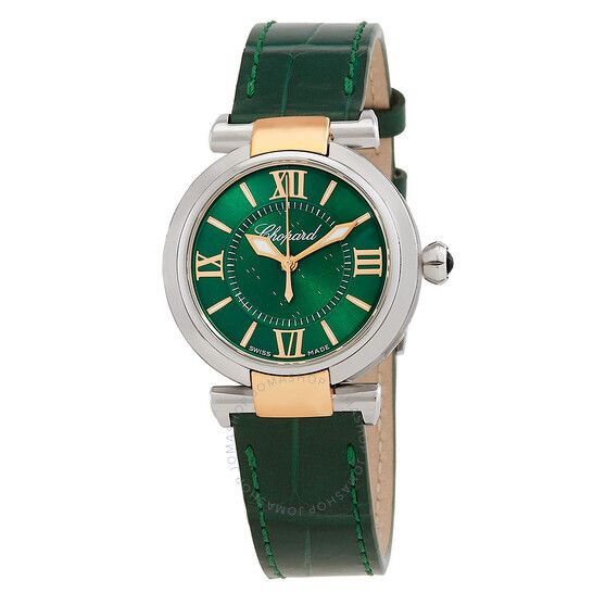 오토매틱 그린 다이얼 여성 시계 Chopard Imperiale Automatic Green Dial Ladies Watch 388563-6015 388563-6015
