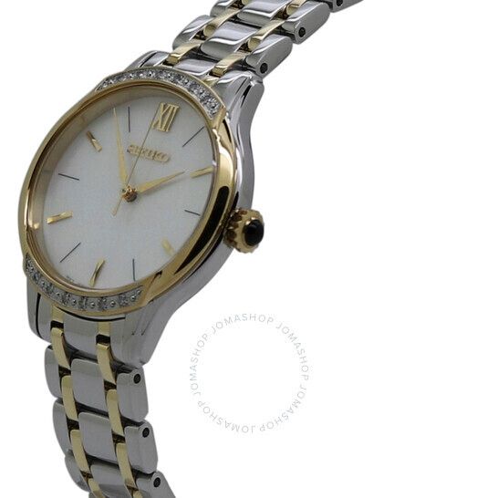 쿼츠 크림 다이얼 여성 시계 Seiko Quartz Cream Dial Ladies Watch SRZ544P1 SRZ544P1