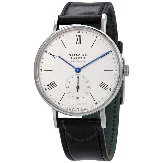 크로노그라프 오토매틱 화이트 다이얼 시계 Nomos Ludwig Neomatik Chronograph Automatic White Dial Watch 250 250