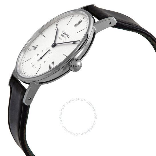 크로노그라프 오토매틱 화이트 다이얼 시계 Nomos Ludwig Neomatik Chronograph Automatic White Dial Watch 250 250