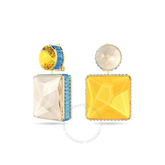 드롭 클립 귀걸이 Swarovski Orbita Mismatched Drop Clip Earrings 5600522