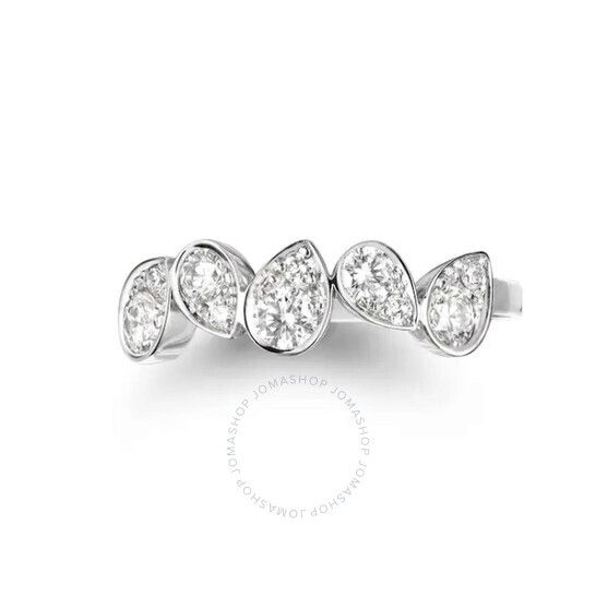 화이트 골드 조세핀 다이아몬드 반지 Chaumet 18k White Gold Josephine Ronde d'Aigrette Diamond Ring, Size 48 083668