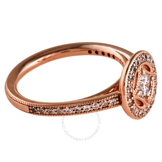 여성 빈티지 반지 Pandora Ladies Vintage Circle Ring Size 54 (US 7) 181006CZ