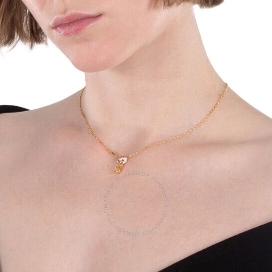 레드 아이스 펜던트 목걸이 Swarovski Cariti Red Bean Ice Pendant Necklace 5634333