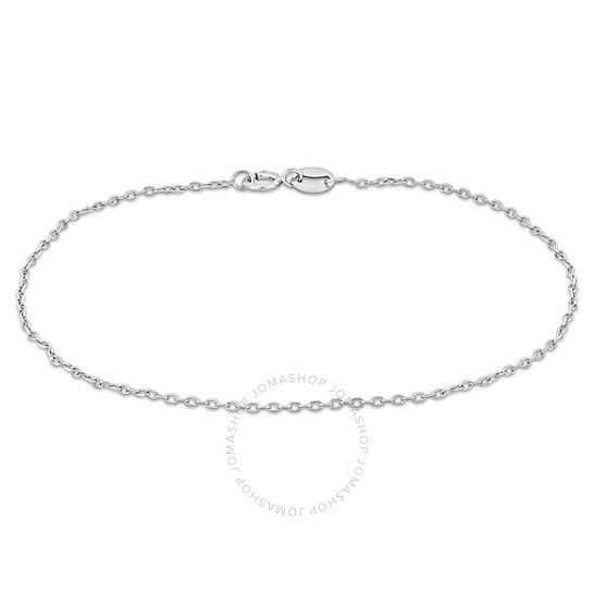 다이아몬드 컷 케이블 체인 팔찌 플래티넘 AMOUR Diamond Cut Cable Chain Bracelet In Platinum, - 7 In. JMS009413